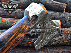 TNZ-625 High Carbon Steel Axe | Viking Axe | Viking Hatchet | Danish Axe | Camping Axe | Gift for Him