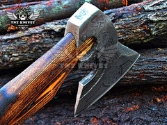 TNZ-623 Expertly Crafted Viking Axe | Camping & Outdoor Axe | Bearded Axe | Personalized Axe