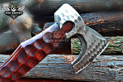 TNZ-628 Authentic Viking Axe | Hand Forged Axe | Viking Hatchet | Gift For Men | Christmas Gift