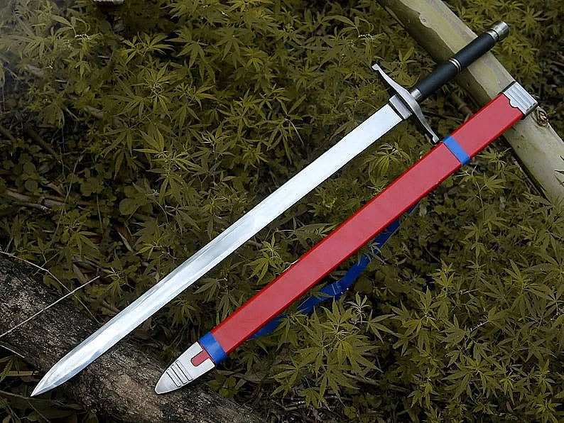Dragon Ball Z Trunks Sword – Handmade Stainless Steel Anime Replica with Scabbard