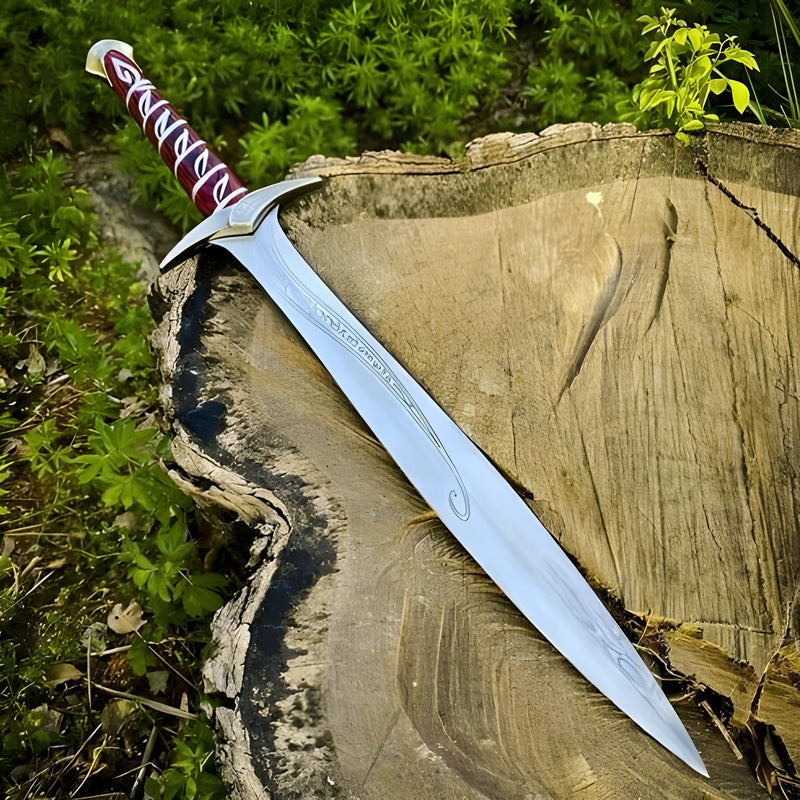 Sting Sword Replica – Includes Wall Display Plaque TNZ Knives