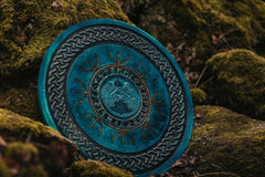 Hugin and Munin Viking Shield | Plywood Round Viking Shield With Premium Design