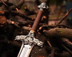 Hand-Forged Conan the Barbarian Atlantean Sword – Legendary Fantasy Weapon Replica