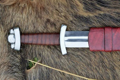 Exquisitely Handcrafted Viking Sword Featuring the Historic Peterson Type 1 Design