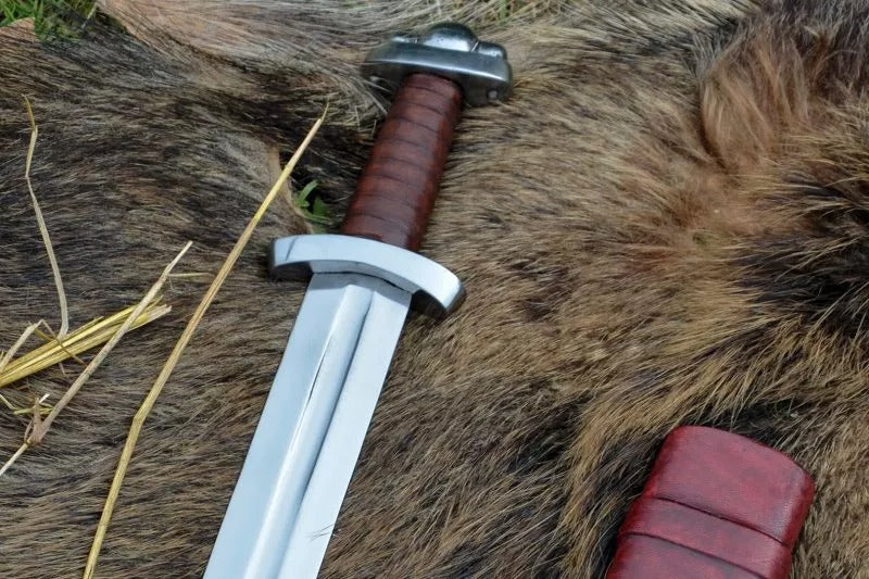 Exquisitely Handcrafted Viking Sword Featuring the Historic Peterson Type 1 Design