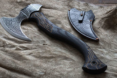 Forged High End Gentlemen Series Viking Axe, Specially Design For Gentlemen's, Scandinavian Style Axe