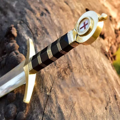 Handmade Medieval Sword with Scabbard – Classic England Style