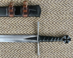 Handmade Teutonic Knight Sword – Authentic Medieval Craftsmanship and Design