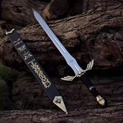 Legend of Zelda Master Sword Replica – Black Limited Edition with Shield