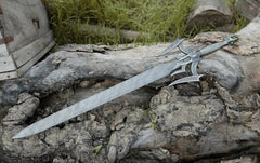 Luciendar Sword of Light – Handmade Damascus Steel Fantasy Blade