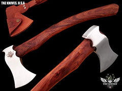 TNZ- 613 High Carbon Steel Forged Axe 18